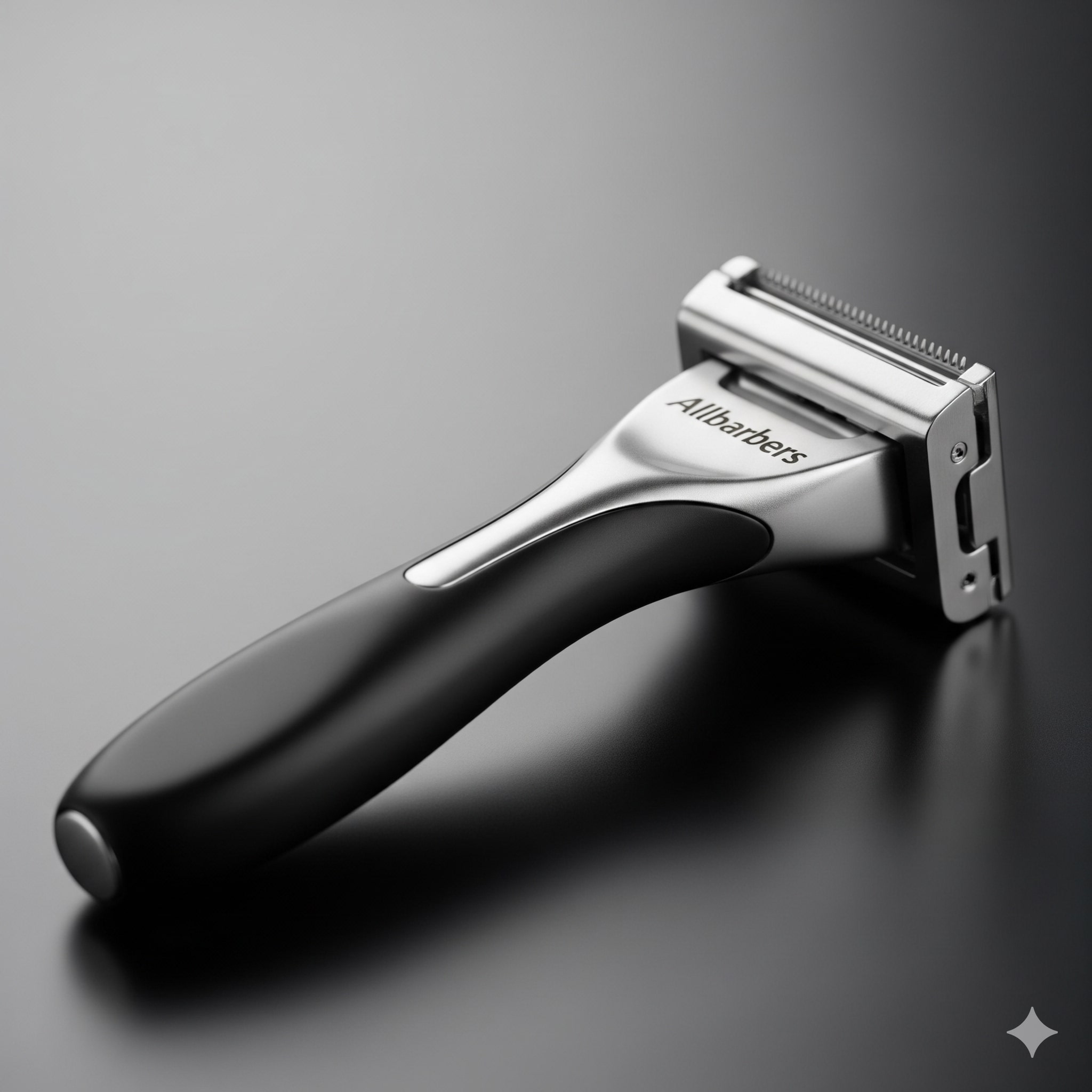 Wood Handle Stainless Steel Double Edge Razor - Feather | All Barber ...